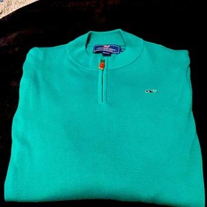 Vineyard vine sweater green